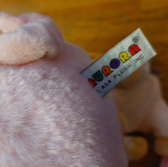Plush Pig Trio - Pink and White Aurora And Iver Brand SOFT plush Stuffed Animal - Picture 5 of 5
